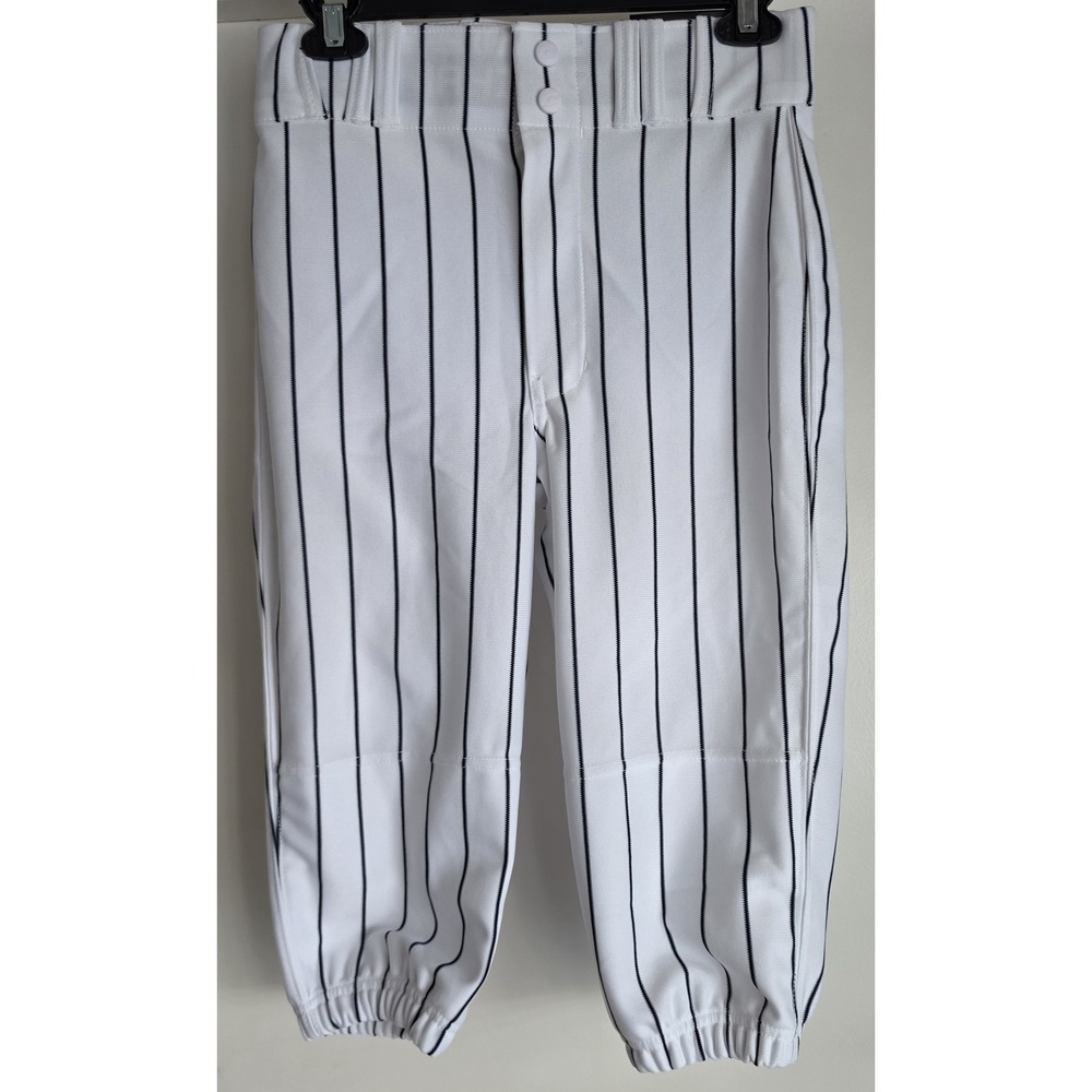 Champro Youth Baseball Pant Large White Striped 28W 15 Inseam